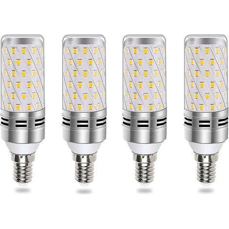 Ampoule LED E14 Mais 16w Blanc Froid 6000k, Équivalent Halogène E14 100w 120w, 1600lm, 360 Lumière, Ac 175 (1/5)