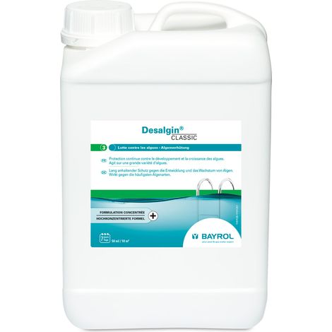 Bayrol – Algicide ultra concentré pour piscine – Action clarifiante prolongée – Sans métaux lourds ni sulfates – 3L