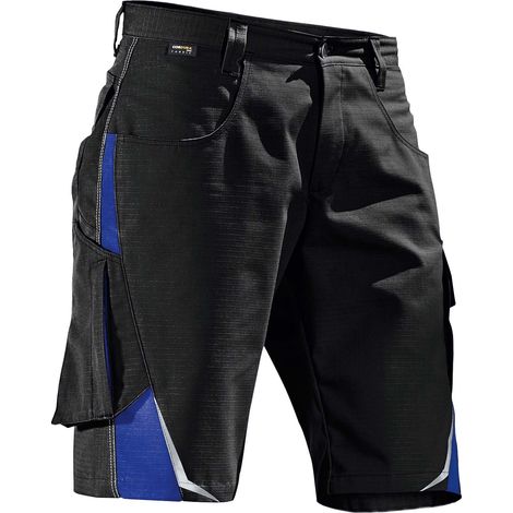 Kübler Shorts PULSSCHLAG 2524 schwarz/kbl.blau Gr. 40 (1/2)
