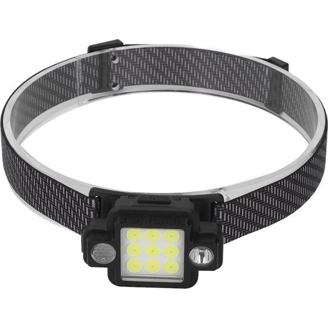 2400-mAh-USB-aufladbare Stirnlampe, COB-LED, Sicherheitslicht, wasserdicht, für Nacken und Kopf, für Nachtarbeiten, lange Akkulaufzeit (1/5)
