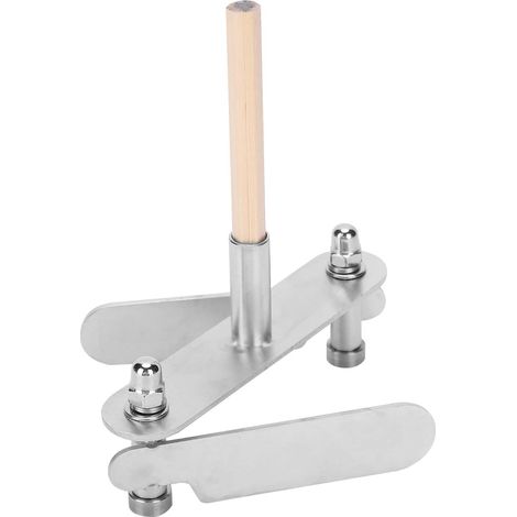 Traceur de centrage en acier inoxydable pour menuiserie, outil de marquage 60mm (1/5)