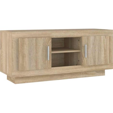 Maison Exclusive - TV-Schrank Sonoma-Eiche 102x35x45 cm Holzwerks