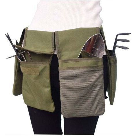 Sacoche Pour Outils De Jardin, Vert Armee (1/3)