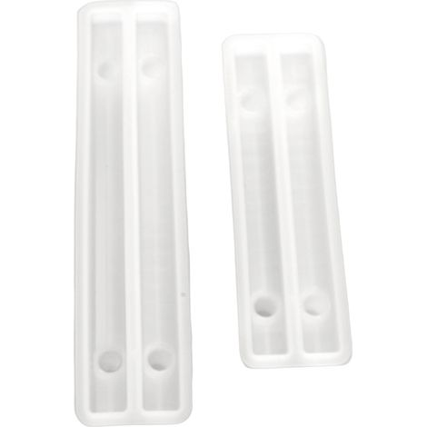 Lot de 2 moules en silicone pour poignées de plateau. Moules à poignées DIY adaptés aux plateaux, plateaux en agate, plateaux à bijoux et poignées de meubles. (1/5)