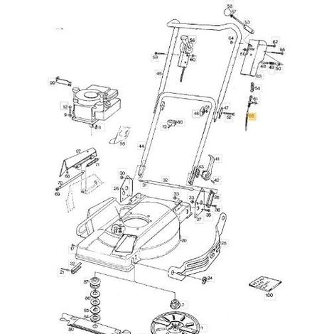 CABLE DE CONTROL ORIGINAL STIGA - 1111-1993-06