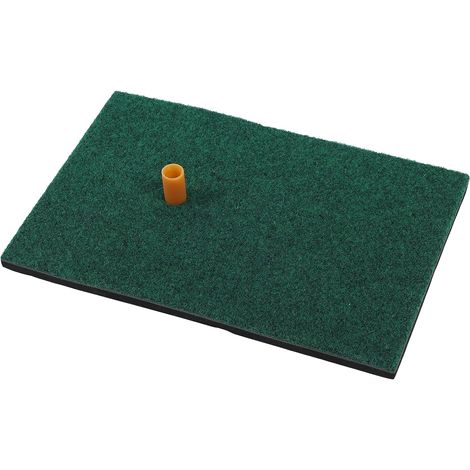 Tapis d'exercice, Gazon Artificiel avec Rembourrage floqué EVA, Tapis de Golf, Exercices d'intérieur et d'extérieur avec Marteau, Tapis d'entraînement pour Le Garage à la (1/5)
