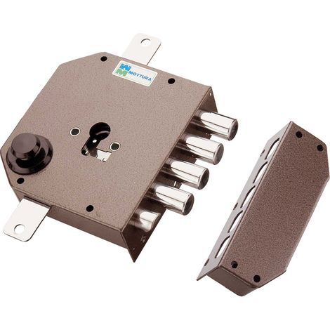 Serratura triplice per cilindro 132x146 mm