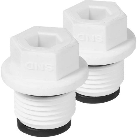 Lot de 2 bouchons de rechange pour bouillotte, bouchons étanches réutilisables, bouchons anti-fuite pour bouillottes-2.00X2.00X2.00CM (1/4)