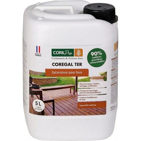 Saturateur pour terrasse en bois - Coregal 5L
