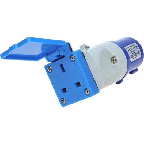 Adaptateur de prise CEE vers prise britannique