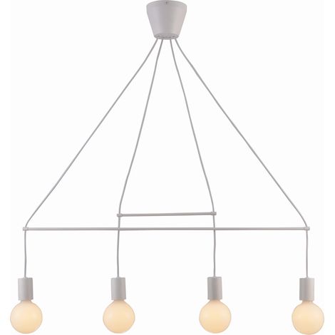 Lampadario Candellux Alto 34-70906 bianco industriale 4xE27 (1/2)
