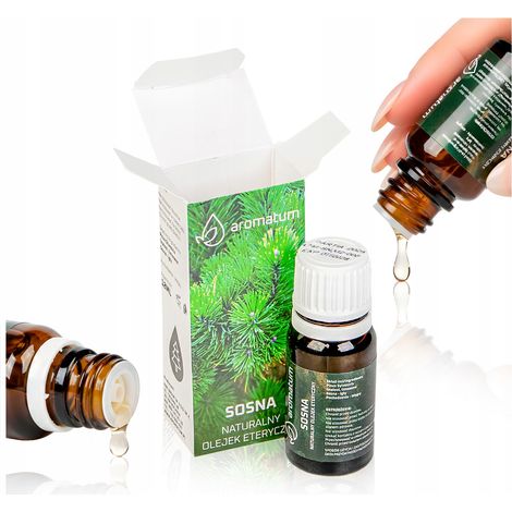 Olio essenziale di pino naturale per aromaterapia, 12 ml