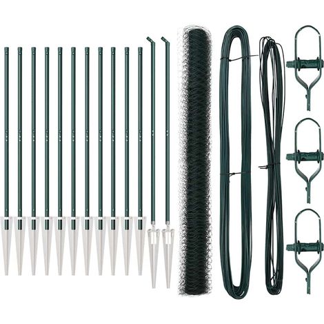 Maison Exclusive - Schweißdrahtzaun mit Spikes 25 x 1,5 m (B x H)