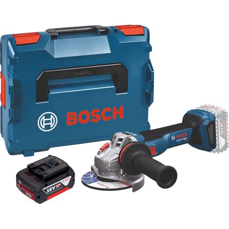 Bosch GWS 18V-11 Professional Meuleuse angulaire sans fil 18 V 125 mm Brushless + L-Boxx ( 06019N4102 ) - sans batterie, sans chargeur (1/5)