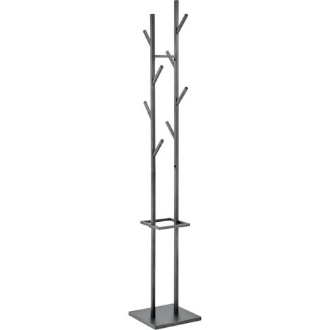 CASA COLLECTION Appendiabiti Grissom In Metallo Grigio Scuro