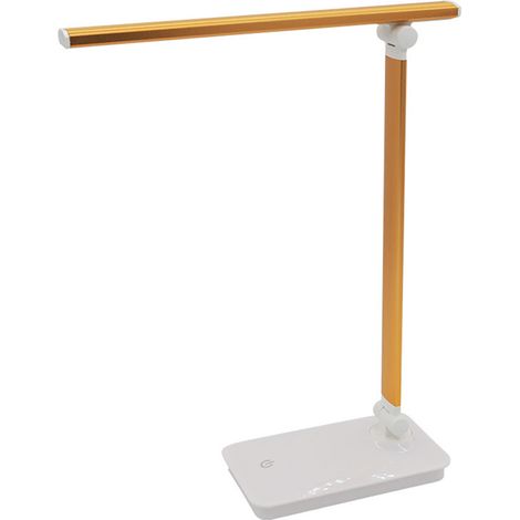 Lampe De Bureau En Metal - LED Sans Flicker - Ajustable En Angle - Pour Bureau Maison Atelier Table De Couture - 1 Unite (1/5)