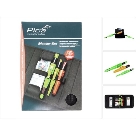 Pica Master-Set Zimmermann 55030 in Tasche 5 tlg.
