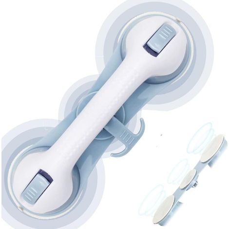 Barre d'appui pour toilettes, barres d'appui de sécurité antidérapantes pour salle de bain, barre d'appui de douche avec ventouse, barre d'appui de baignoire pour personnes âgées/handicapées/enfants/f (1/5)