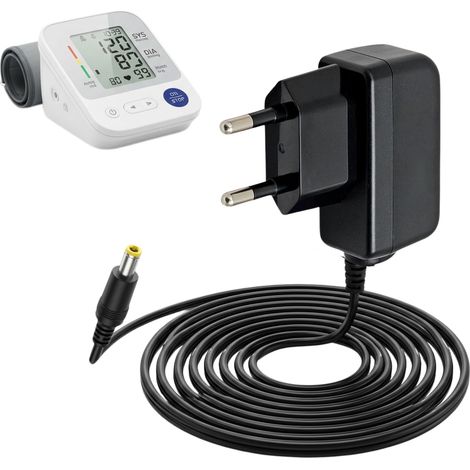 6V Chargeur Tensiometre Alimentation Adaptateur Secteur HHP CM01 M2 M2 Basic M3 M3 Comfort M4 M6 M7 M7 Intelli IT X2 X2 Basic X3 X4 X6 X7 Smart M400 M500 M700 Prise EU (1/5)