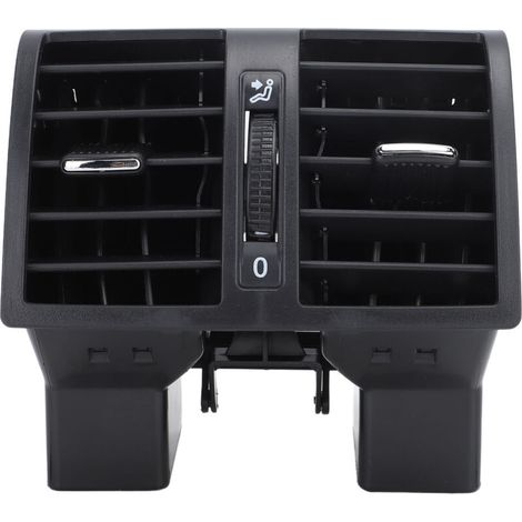 Rejilla de ventilación central trasera 1TD819203 negra para Caddy 2004 a 2015 (1/5)