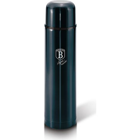 Termo de acero 1.0L BERLINGER HAUS Línea Metálica Aguamarina BH-7834 (1/5)