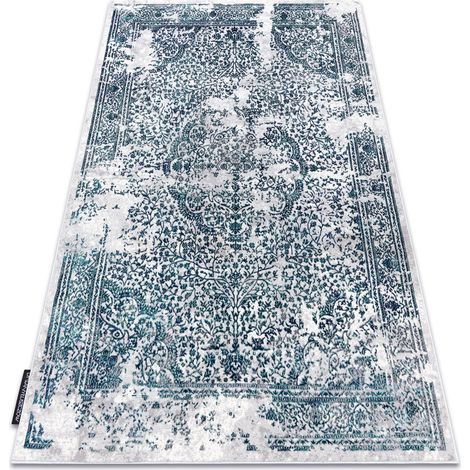 Tappeto DE LUXE moderno 2082 Ornamento vintage - Structural crema / grigio grey 240x340 cm