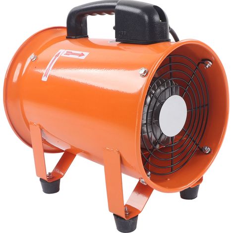 180-W-Gebläseventilator, Abluftventilator, hohe Drehzahl, geräuscharm, tragbar, EU-Stecker 220 V (1/5)