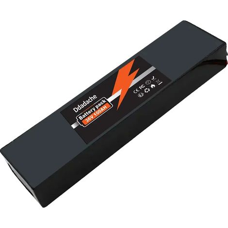 Batería eléctrica de iones de litio, capacidad de 10000 mAh, conector XT60-JST (1/2)