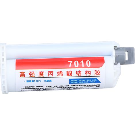 Hochfester, schnelltrocknender, hitzebeständiger Acryl-Strukturklebstoff, 50 ml Schweißkleber (1/5)