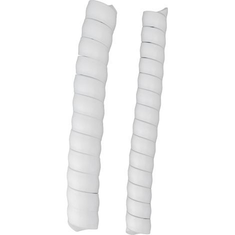 Protection de tronc d'arbre en spirale plastique, protection d'écorce, tube enveloppant pour protéger les jeunes arbres et les plantes des cerfs, lapins, rongeurs et tondeuses (2 pièces) (1/5)