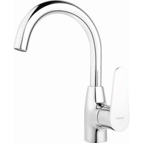 Grifo giratorio independiente para lavabo Algeo, cromado. (1/2)