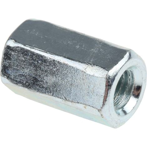 Ecrou de couplage, 30mm, M10, en Acier ( Prix pour Sachet de 10 )