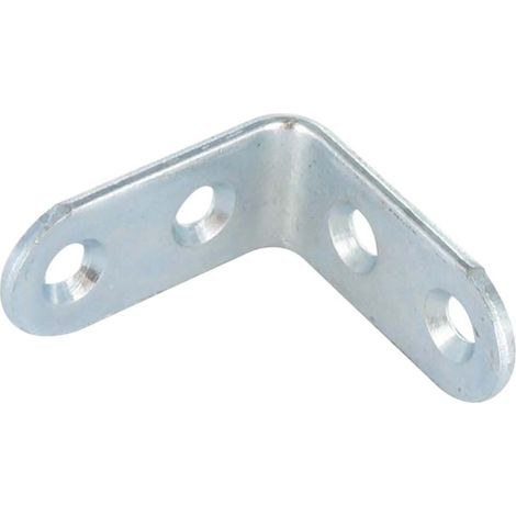 Equerre 100X100X20 4 Trous Diamètre 4.5 Acier zingué