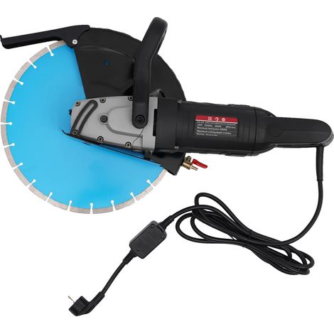 Scie circulaire, moteur puissant, matériaux durables, Bleu (1/2)