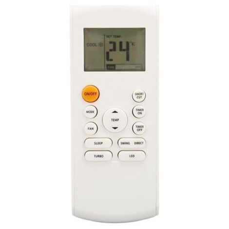 Télécommande de climatiseur R57B1 RG52A2 RG57 RG57A RG57A1(B) RG57A1B et compatibles pour Carrier MrCool FRIMEC Olimpia Splendid (1/4)