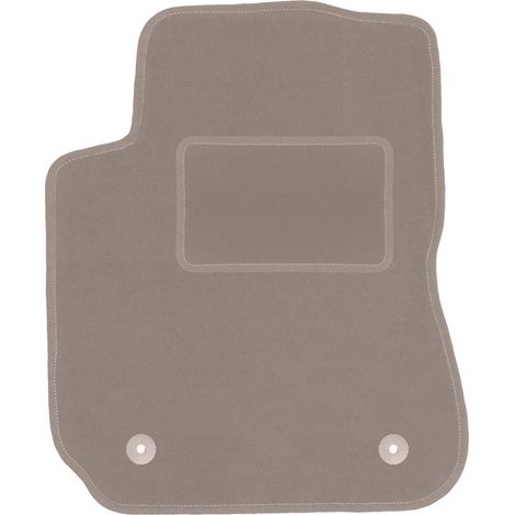 Tappetino conducente beige per: Citroen C4 Cactus crossover (2014-2018)
