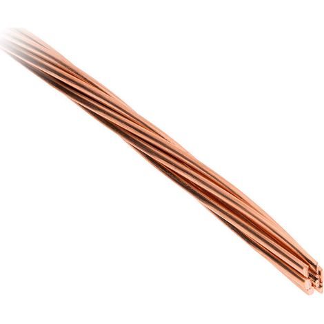 – Tresse de cuivre Ø25mm – Longueur 3m – Liaison fiable pour mise à la terre – Protection équipements électriques