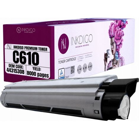Inkdigo Toner 44315308 kompatibel mit OKI C610CDN, C610DN, C610DTN, C610DM, TÜV-zertifiziert (1/5)