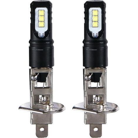 H1 LED-Scheinwerfer-Set 6000K Ultrahellweiß 6000lm (2 x 6000K) – Fernlicht (1/5)