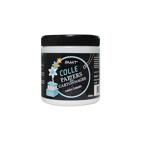 Colle Papiers Et Cartonnage - 200 Ml - Amt -Clc210 (1/2)