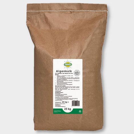 PROFI Provita® Chaux d'algues 25 kg Chaux de jardin Chaux pour gazon Améliorateur de sol