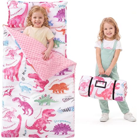 139 × 51 cm Gigoteuse pour enfant avec coussin et couverture Dinosaure (1/5)