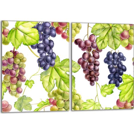 Glasschutzplatte für den Herd 2x40x52 Fruit (1/5)