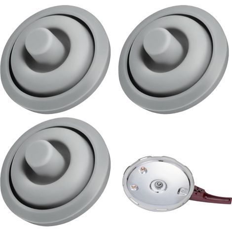 3 Pièce Joint de Signal de Cuisson pour Autocuiseurs, Joint de Rechange en Silicone pour WMF Perfect & Perfect Plus 2,5L -8,5L Diamètre 18/22cm, Résistant à La Chaleur Non Toxique et Facile à Nettoyer (1/5)
