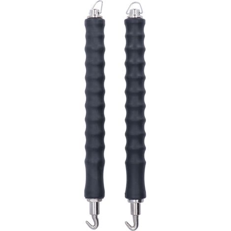 Kit de 2 outils pour câbles de fer à béton et pneus, longueur totale 30 cm, avec crochet de traction automatique portable.