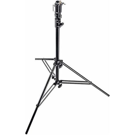 Manfrotto 008BU treppiede nero in alluminio 15 kg di carico