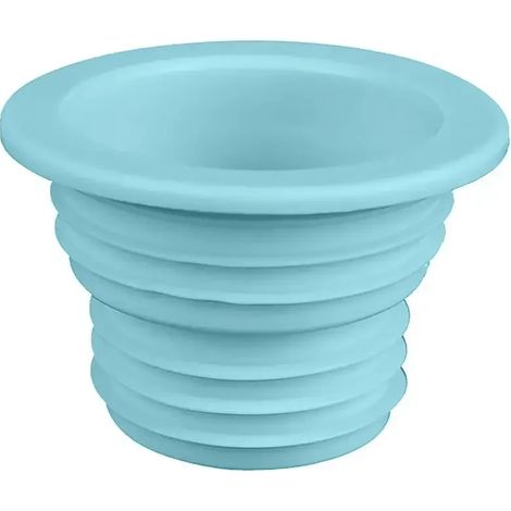 (Light Blue-1)Universal Silicone Bathtub Plug Replacement Anti-clogging Drain Stopper Shower Bath Tub Sink Drains Kitchen Bathroom Accessories (1/4)