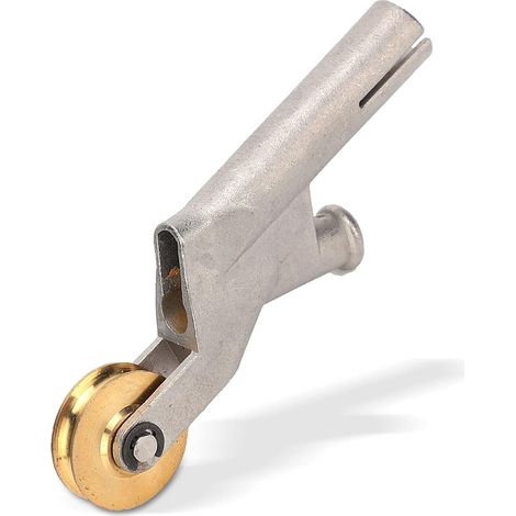 Buse de soudure de plancher, embouts de soudure de plancher de recouvrement avec la roue pour la soudeuse en vinyle de Leister en plastique (1/5)