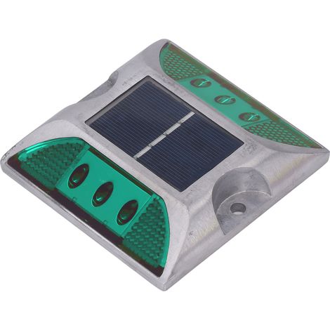 Solarbetriebene Pollerleuchte aus Aluminiumlegierung für Einfahrten, Gehwege, Treppen und den Außenbereich, wasserdicht (IP68), umweltfreundliche Straßenmarkierung, Sicherheitsbeleuchtung (1/5)