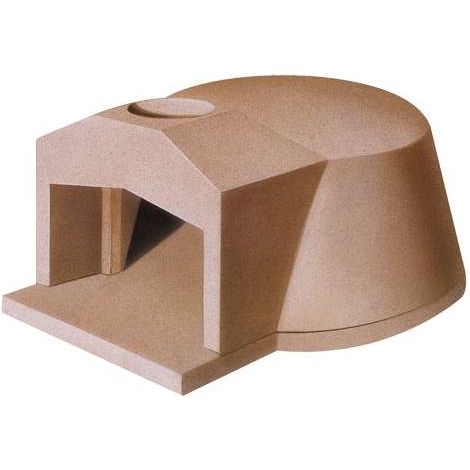 Forno A Legna Mod. Ben Cotto Vzf1 In Pigiata Refrattaria 96x128xh50 Cm. (1/5)
